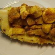Curry in der Ananas