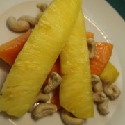 Ananas Papaya Fruchtsalat