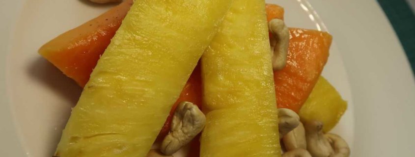 Ananas Papaya Fruchtsalat