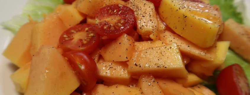Papaya Tomatensalat