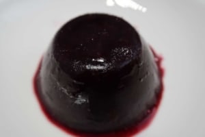 Blaubeersorbet