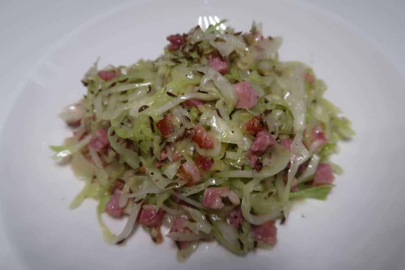 Kraut-Speck Salat - weight-fighters.com