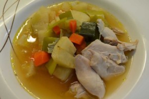 Poulet Gemüse Suppe