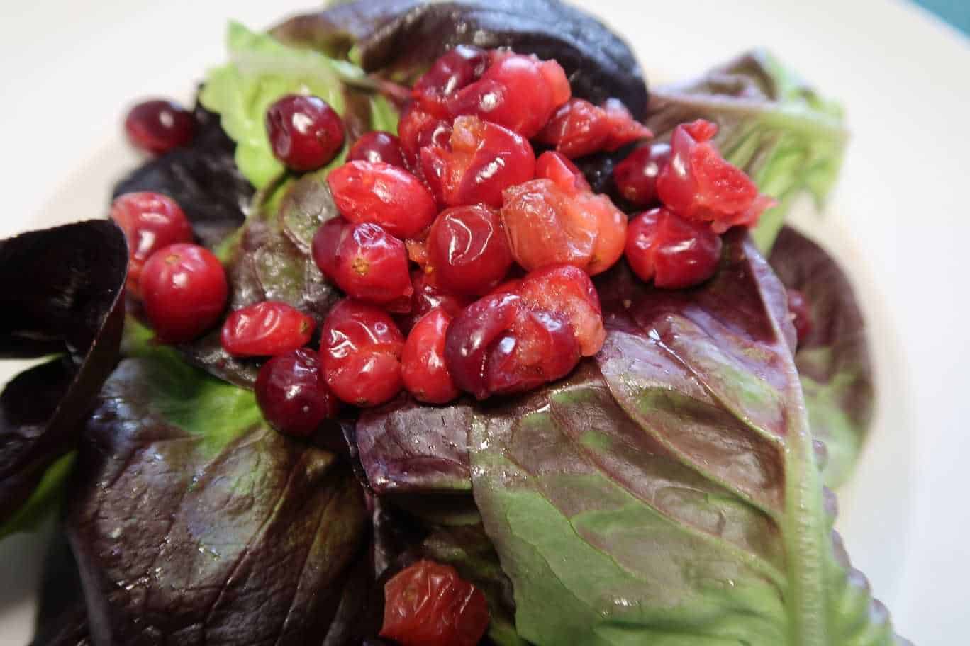 Salat mit Cranberry - weight-fighters.com