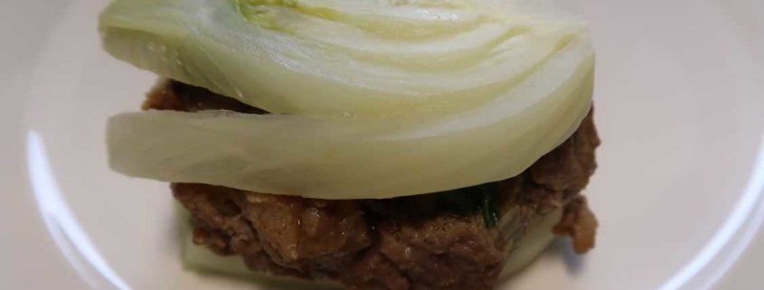 Fenchel mit Burger