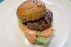 Burger mit Portobello