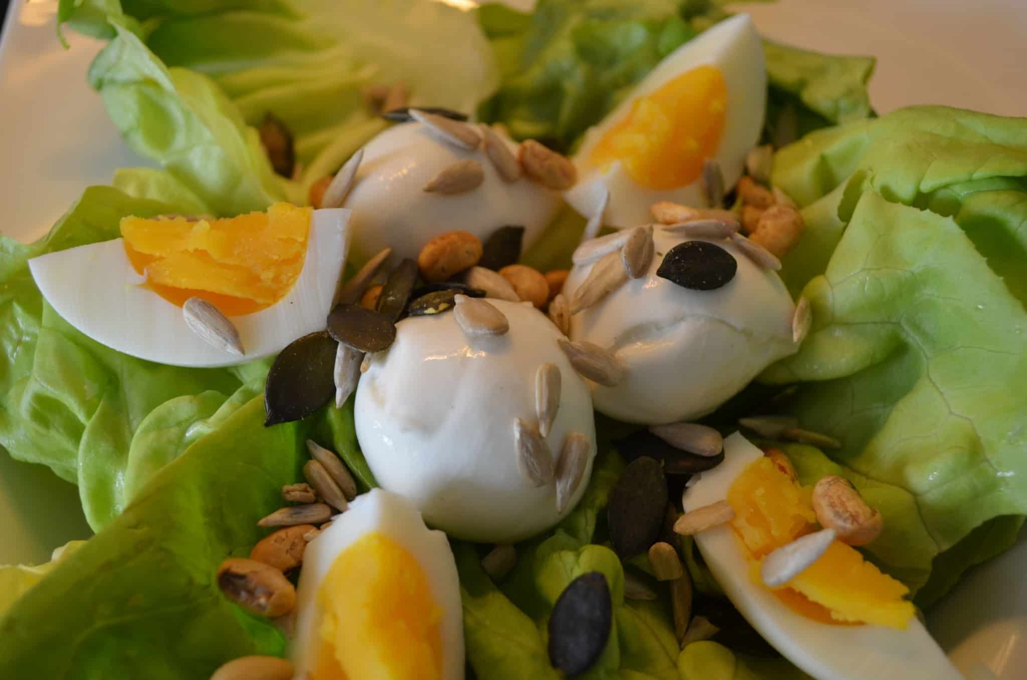 Rosenkohl mit Grillkäse - weight-fighters.com